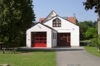 Feuerwehrhaus mit Anbau